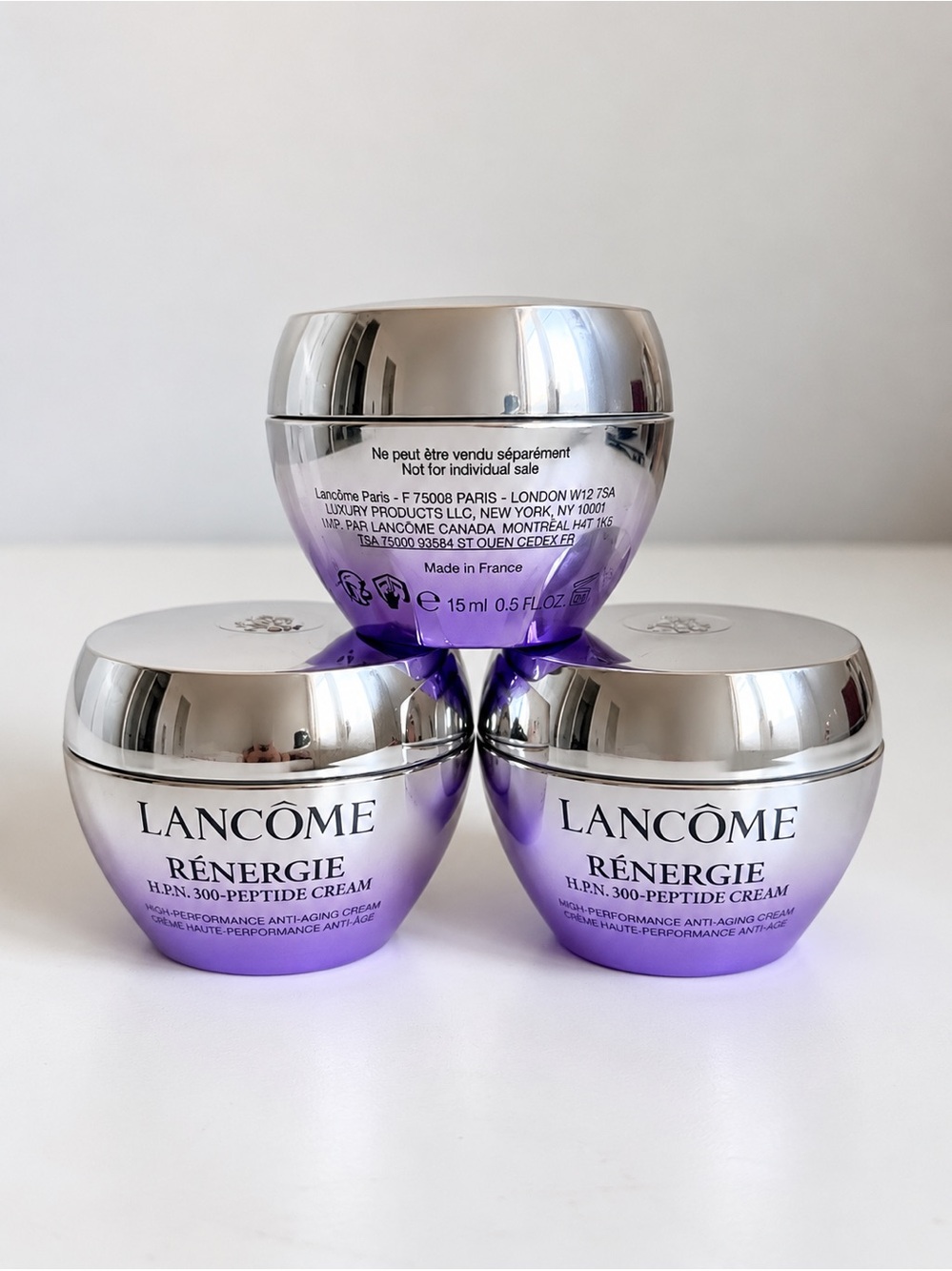 Lancôme Rénergie H.P.N. 300-Peptide Rich Cream 15ml x 3 = 45ml